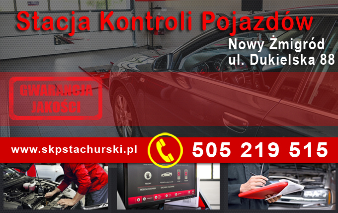 Stacja Kontroli Pojazdów Nowy Żmigród - widok zewnętrzny